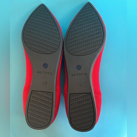 Rothy’s Red Point Flats - Picture 3 of 4